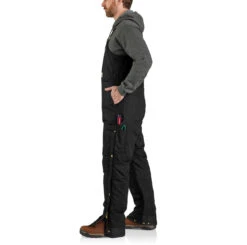 Carhartt Mens Black Loose Fit Firm Duck Insulated Biberall -Carhartt Work Gear Sales Store P2543870 3 34821.1666212558