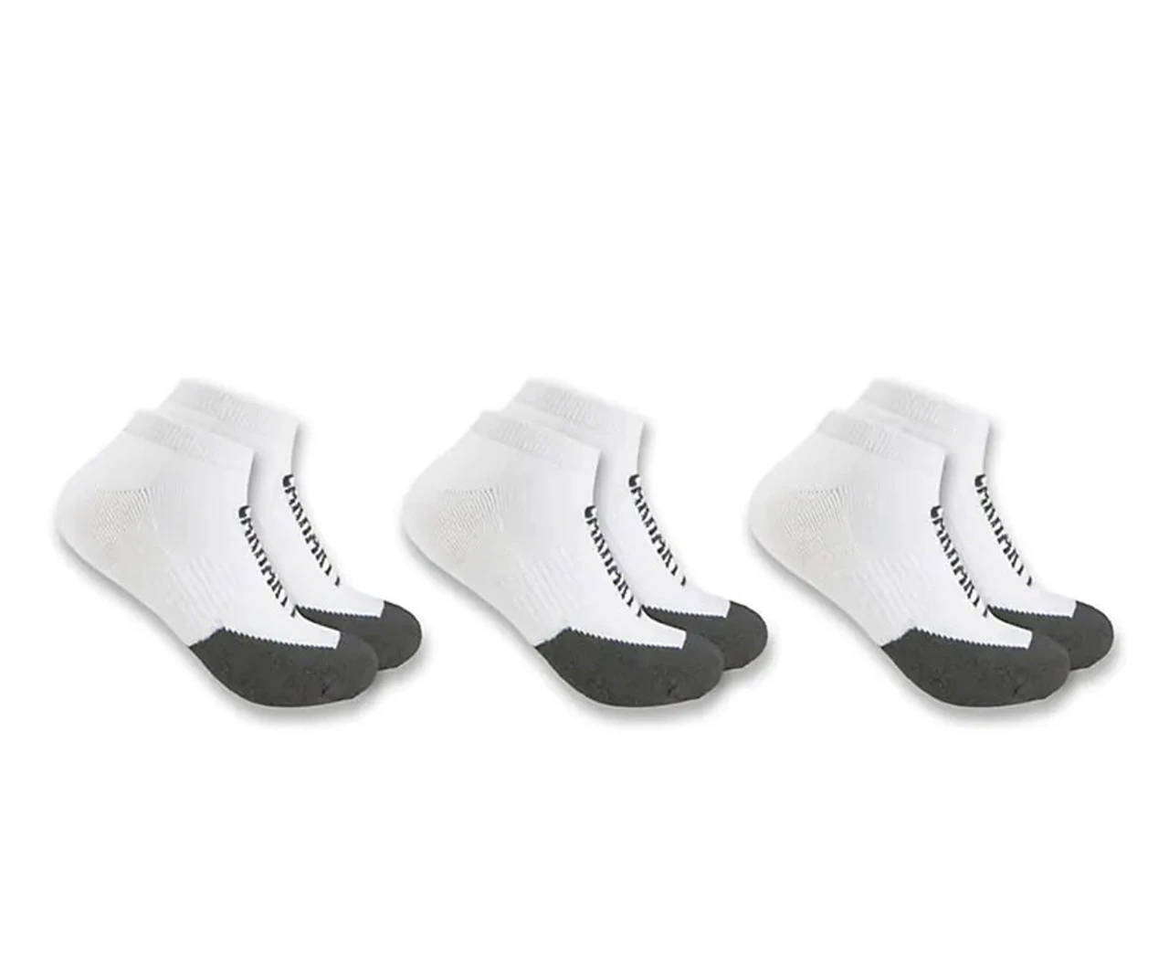 Carhartt Force Midweight Logo Low Cut Sock - 3 Pack 2 Carhartt Force Midweight Logo Low Cut Sock - 3 Pack - Image 2