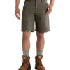 Carhartt Mens Rugged Flex Relaxed Fit Canvas Work Short