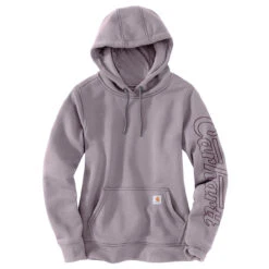 Carhartt Womens Rain Defender Relaxed Fit Midweight Graphic Sweatshirt -Carhartt Work Gear Sales Store P2746620 3 56564.1696867903