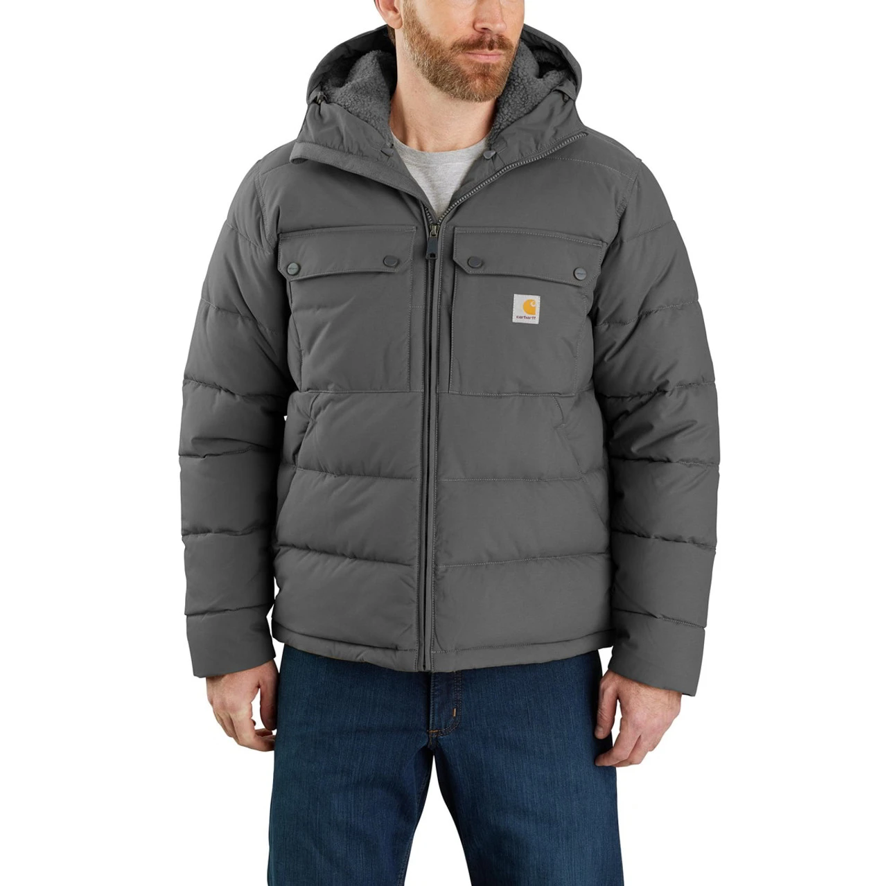 Carhartt Mens Montana Loose Fit Insulated Jacket - 4 Extreme Warmth Rating 2 Carhartt Mens Montana Loose Fit Insulated Jacket - 4 Extreme Warmth Rating - Image 2