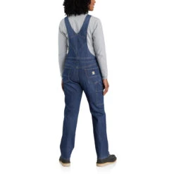 Carhartt Womens Rugged Flex Relaxed Fit Denim Bib Overall -Carhartt Work Gear Sales Store P2759850 4 43403.1696867962