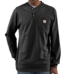 Carhartt Mens Loose Fit Heavyweight Long Sleeve Pocket T-Shirt -Carhartt Work Gear Sales Store P615665 23839.1630131204